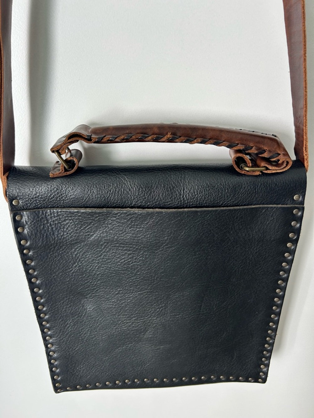 ReBeL designs Unisex Crossbody Messenger Bag Handmade in Brooklyn NY - Picture 8 of 16